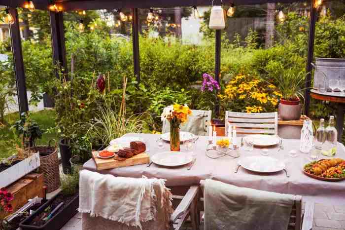 Deko für gartenparty