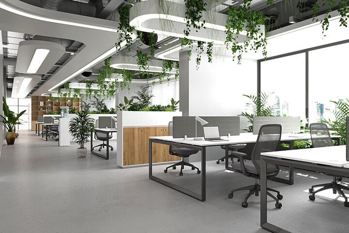 Konsultan desain tanaman interior kantor